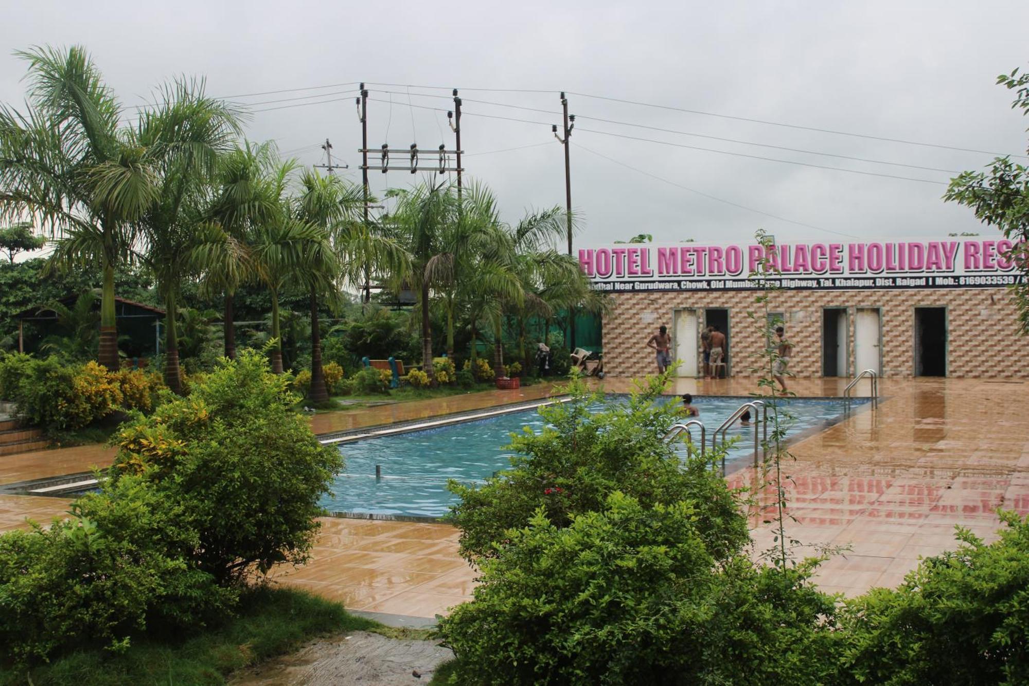 Hotel Metro Palace Resort Karjat Exterior foto